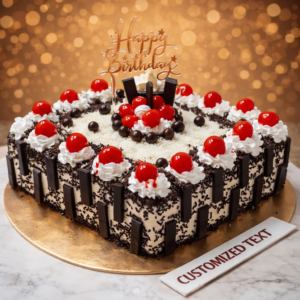 Black Forest Birthday Cake