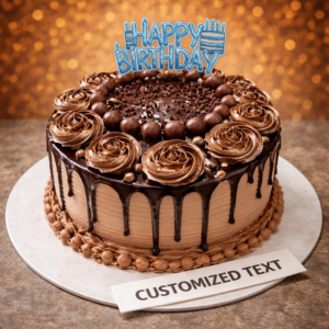Dutch Chocolate Birthday Cake